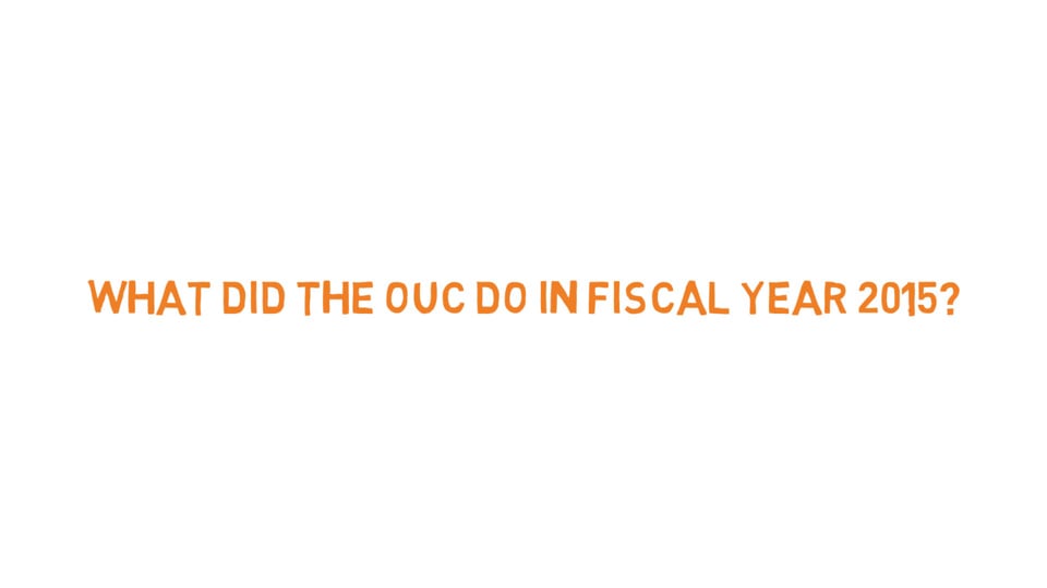 OUC Metrics Report FY 2015